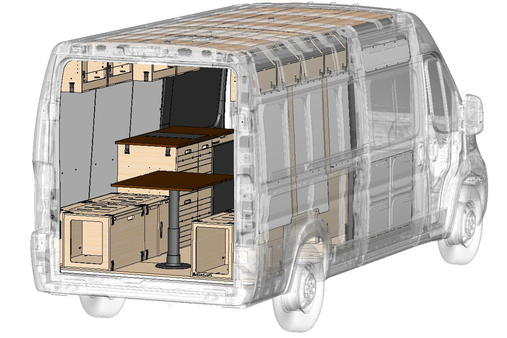 Aménagement Camper Van RAM ProMaster