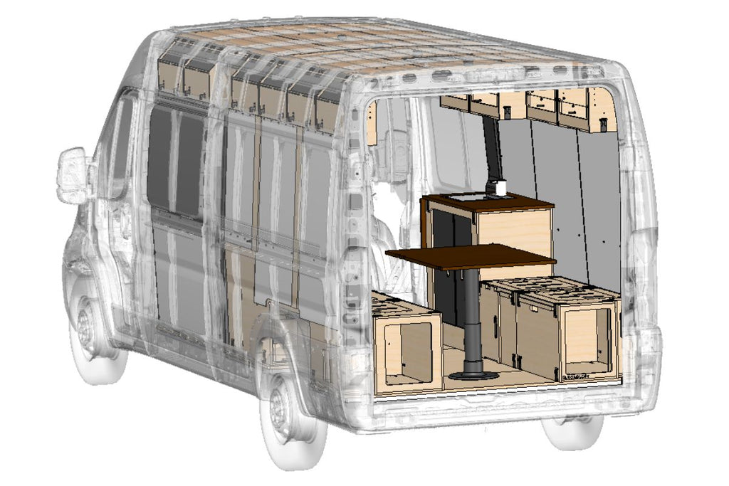 Aménagement Camper Van RAM ProMaster