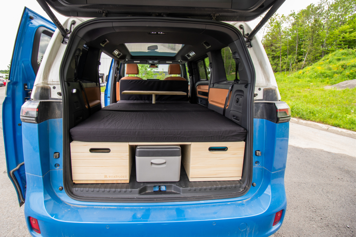 vw id buzz camper conversion