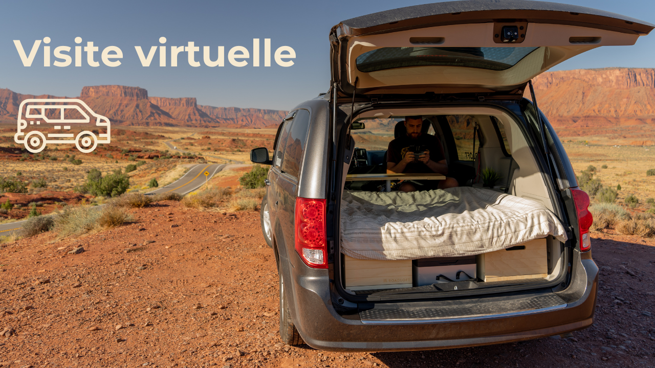 roadloft visite virtuelle kit de conversion camper minivan